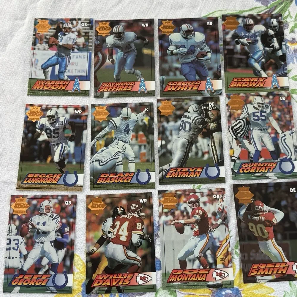 1994 Collectors Edge Football 250 Card Lot NM Barry Sanders John Elway Aikman